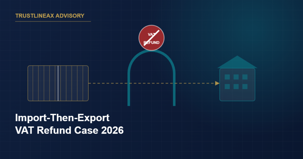 Buying Import-Origin Goods from a Local Trader Then On-the-Spot Exporting: Does Vietnam’s Ban on VAT Refunds for Import-Then-Export Still Catch You?